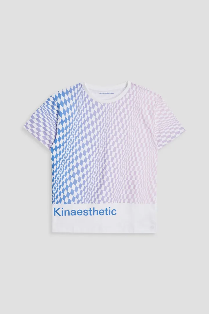 Printed cotton-jersey T-shirt