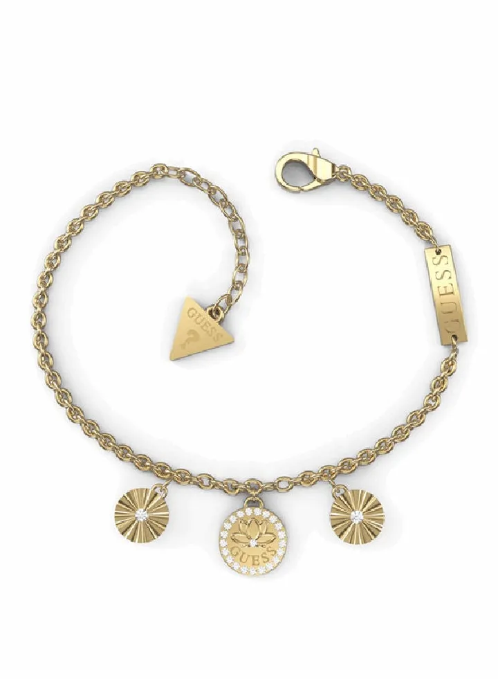 Multi Charms Lotus Bracelet