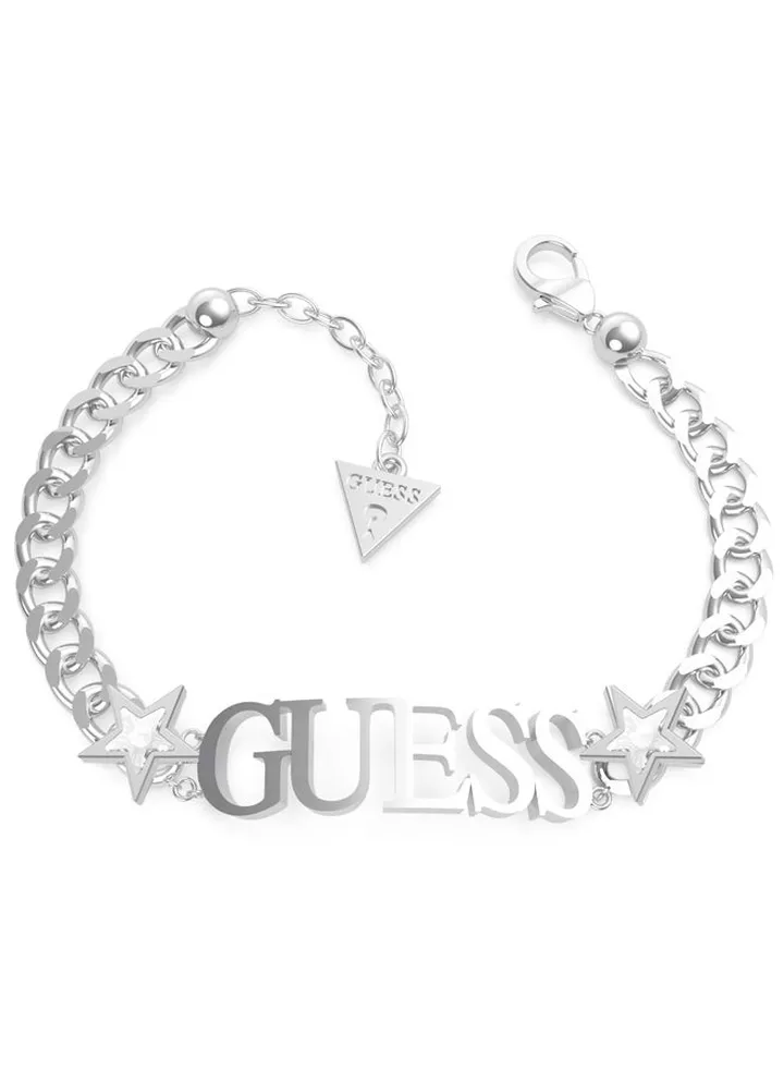 Chain Logo & Stars Bracelet