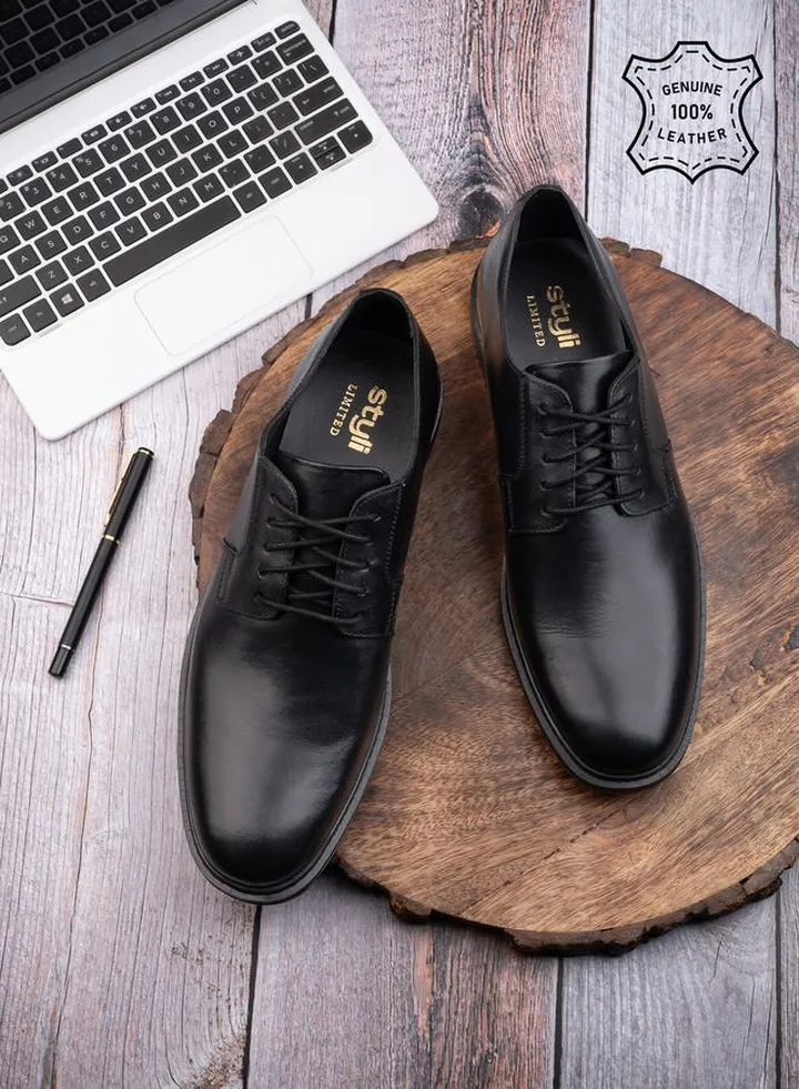 Genuine Leather Lace Up Formal Shoes