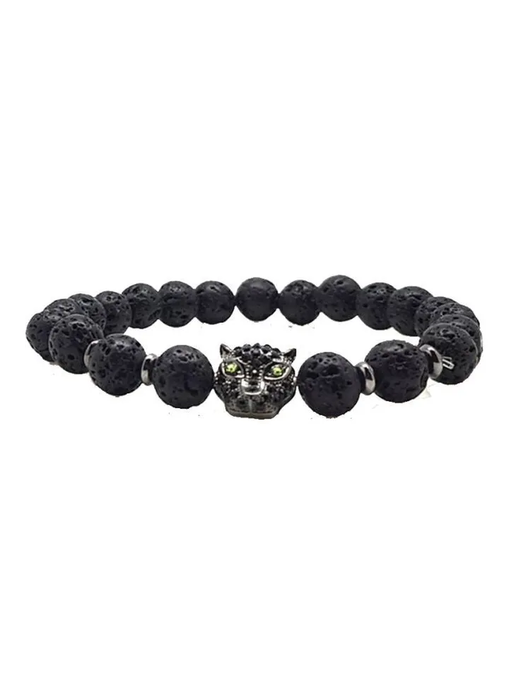 Lava Stone Beaded Bracelet
