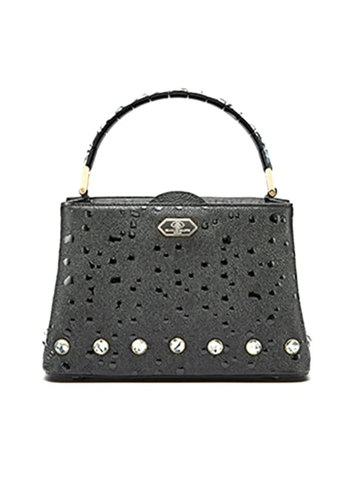 Pioggia Shoulder Bag Black