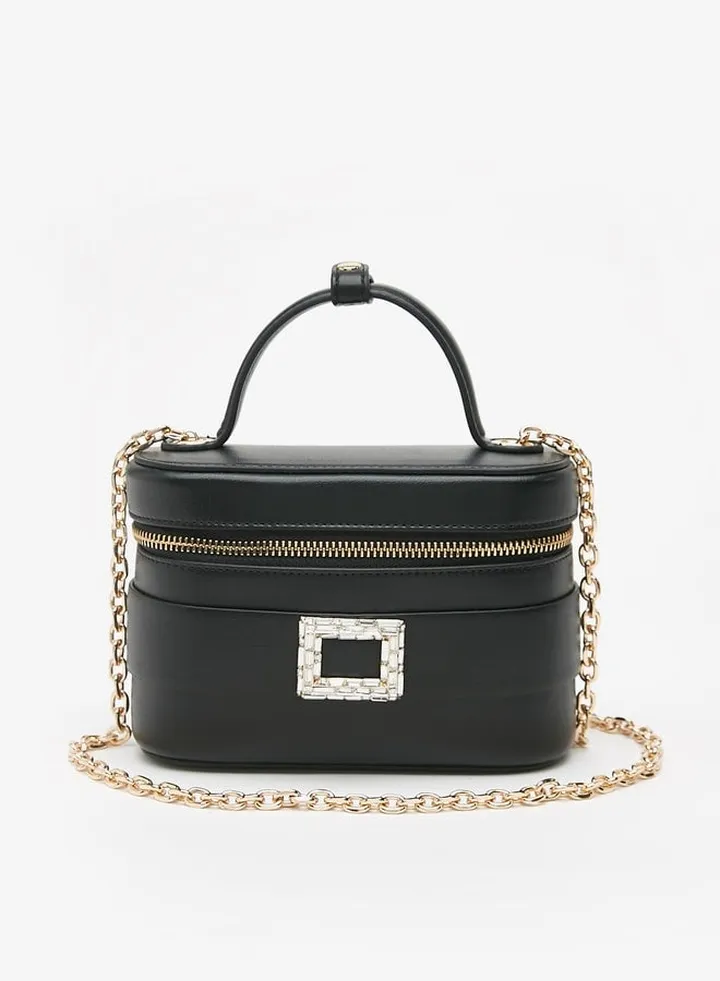 Women's Embellished Bucket Bag