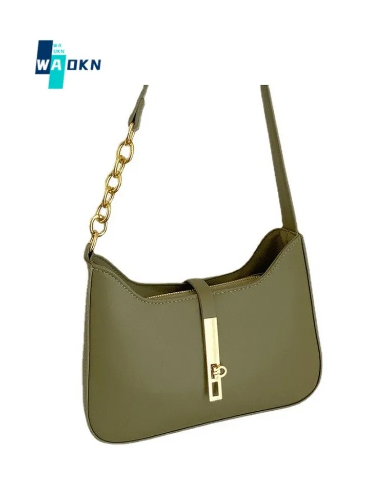 Korean Women's New Texture Portable Underarm Bag All-match Fashion Shoulder Bag