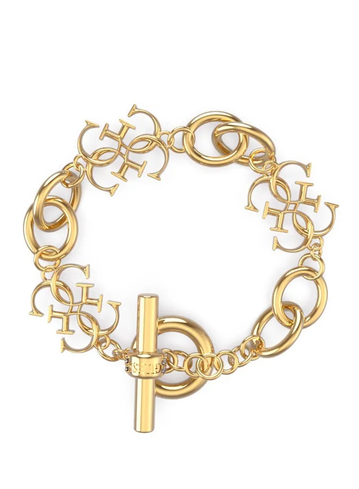 4G Logo Gold Bracelet