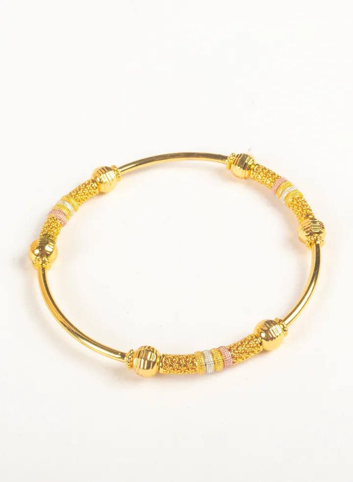 Chinese Gold Bangale Bracelet Size 70