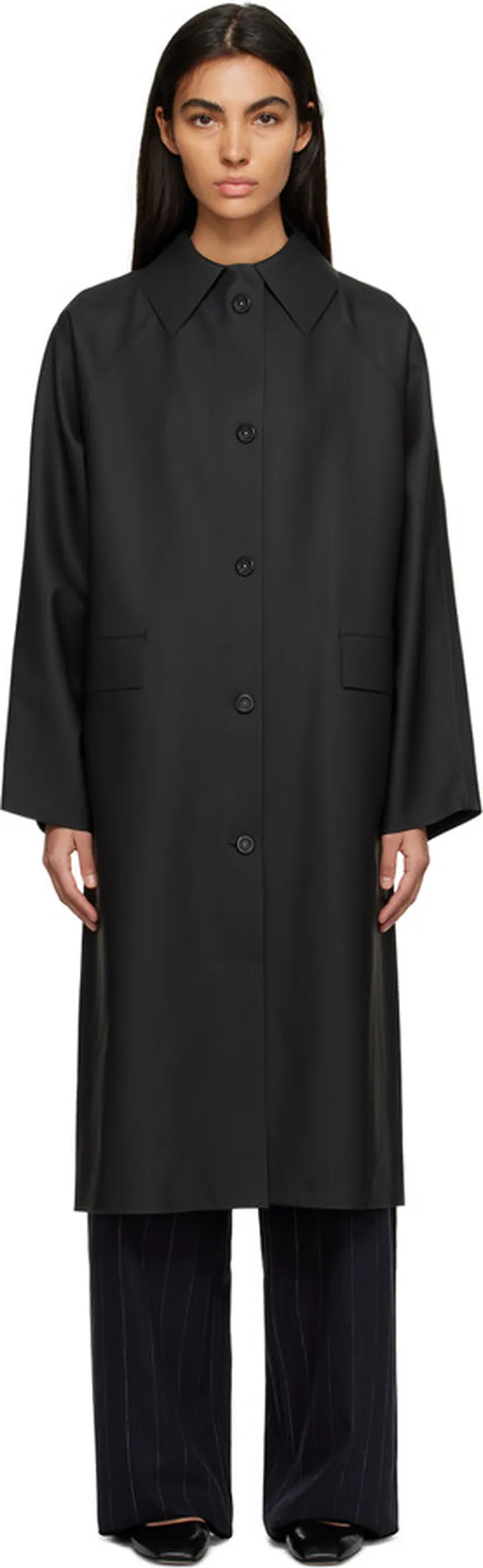 KASSL Editions Black Original Coat