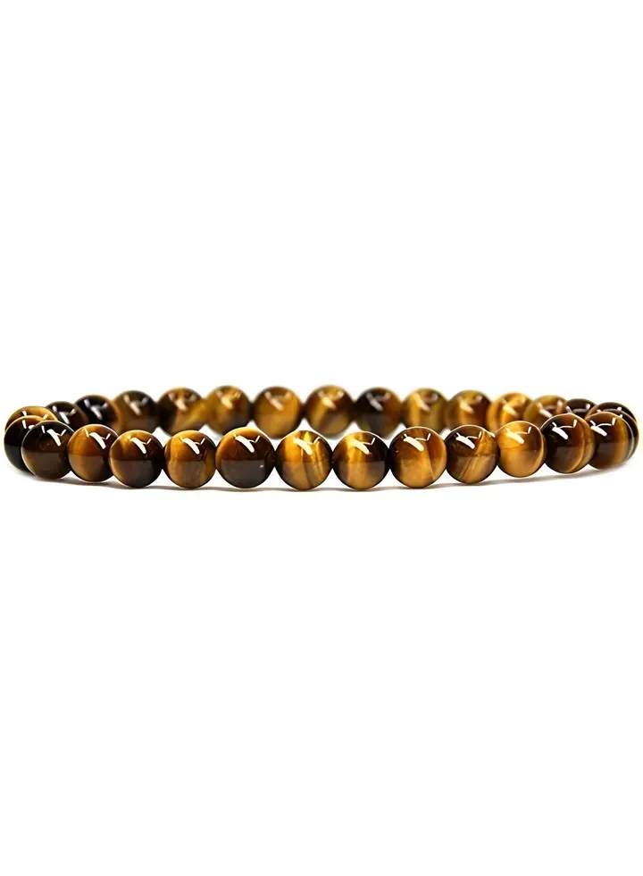 Stone bracelet made of crystal beads