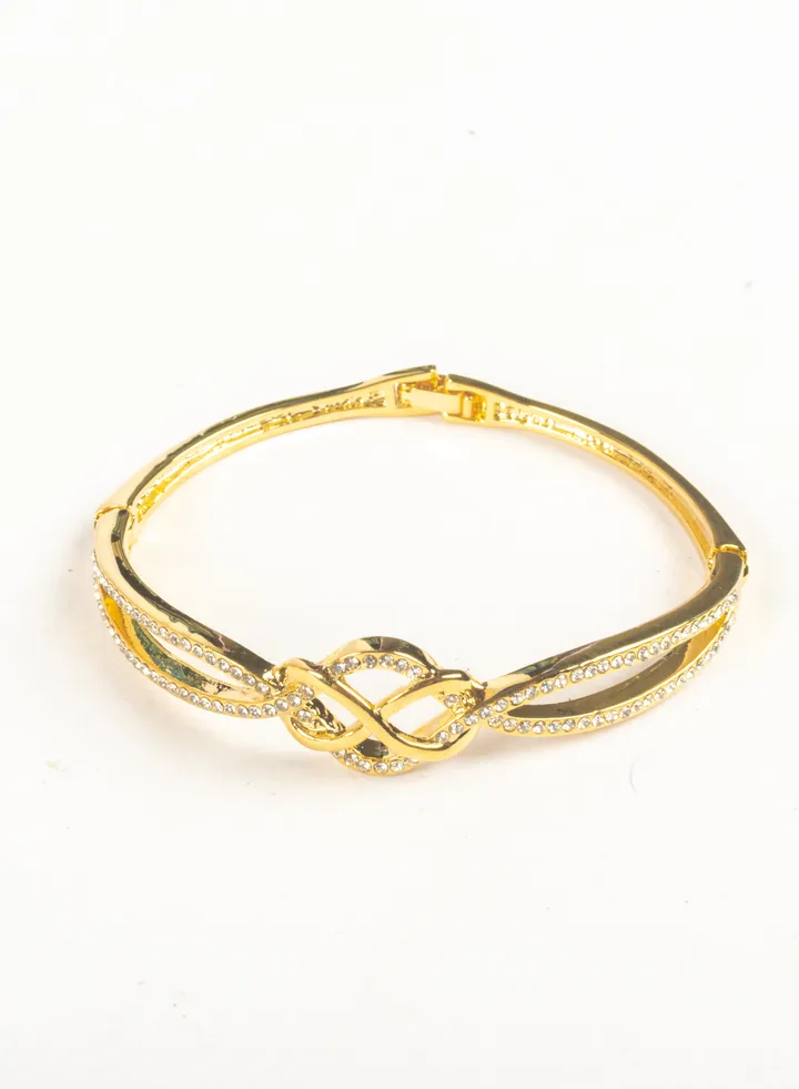Platinum Zirconic Bracelet Gold