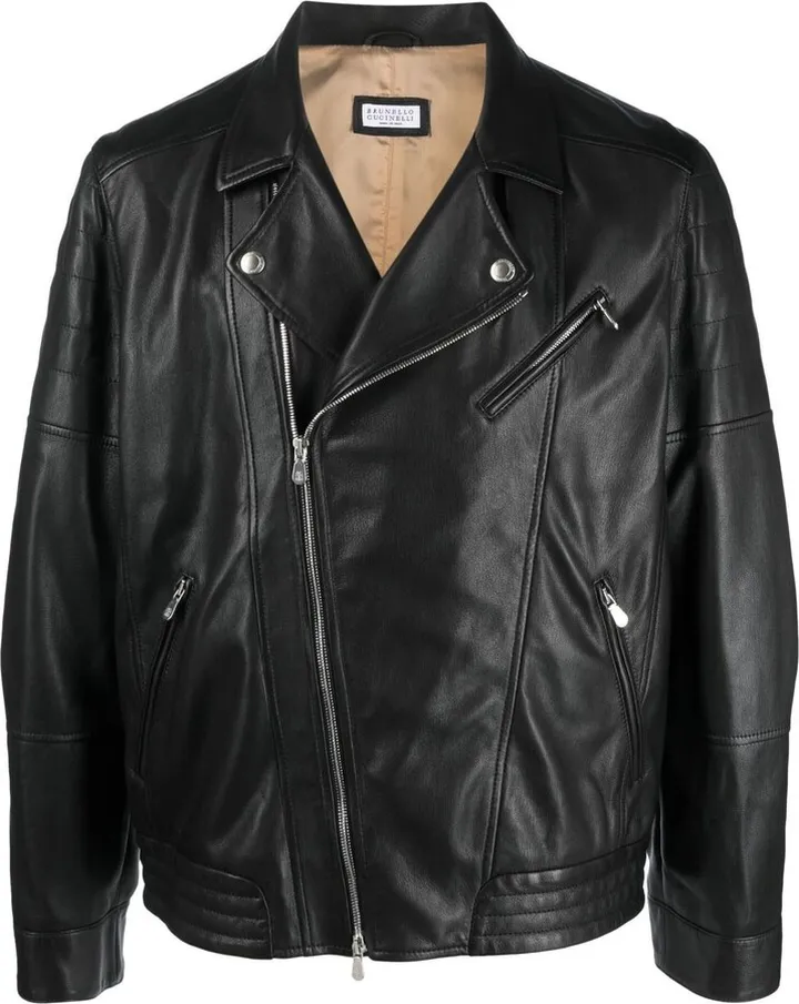 Leather Biker Jacket