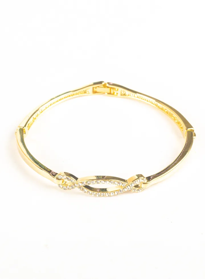 Platinum Golden Zirconic Bracelet