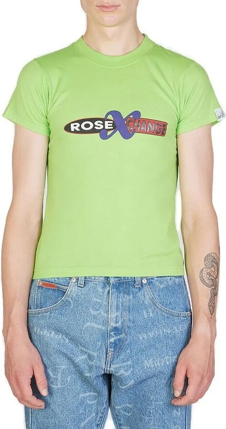 Martine Rose Graphic-Printed Crewneck T-Shirt