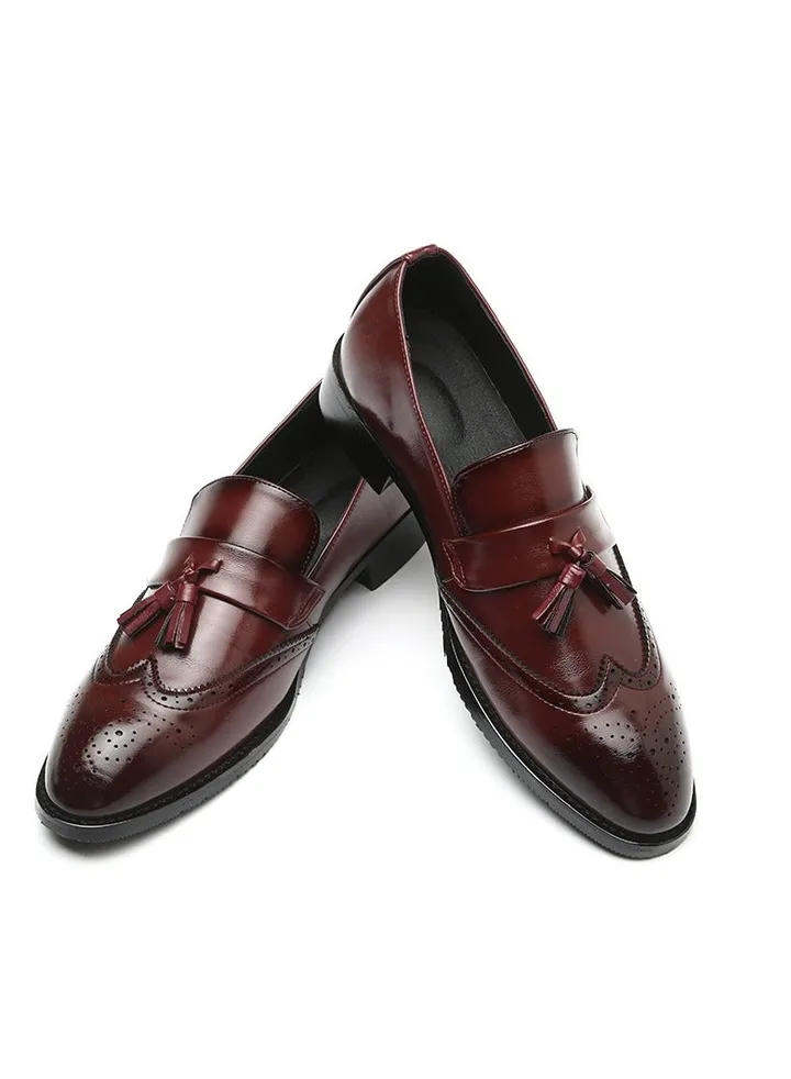 New Men's Business Leather Shoes