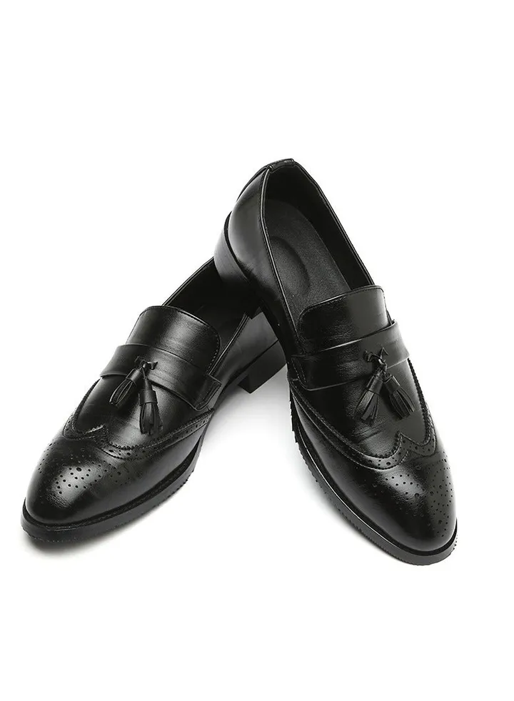 New Men's Business Leather Shoes