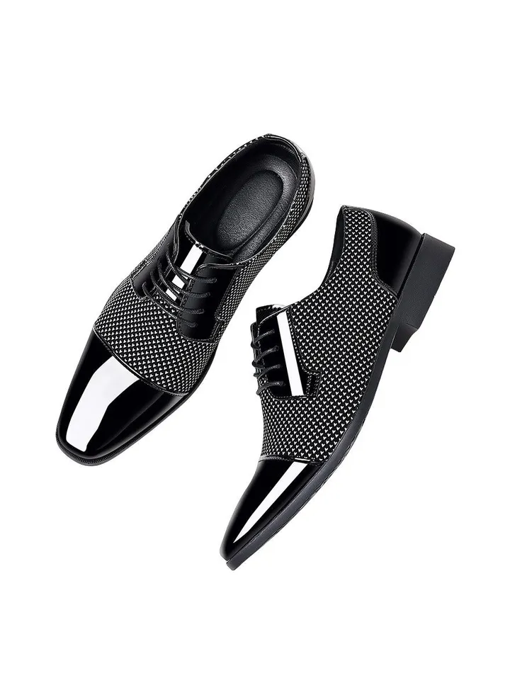 New Men's Business Leather Shoes