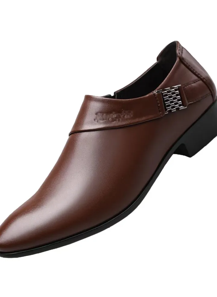 New Men's Business Leather Shoes