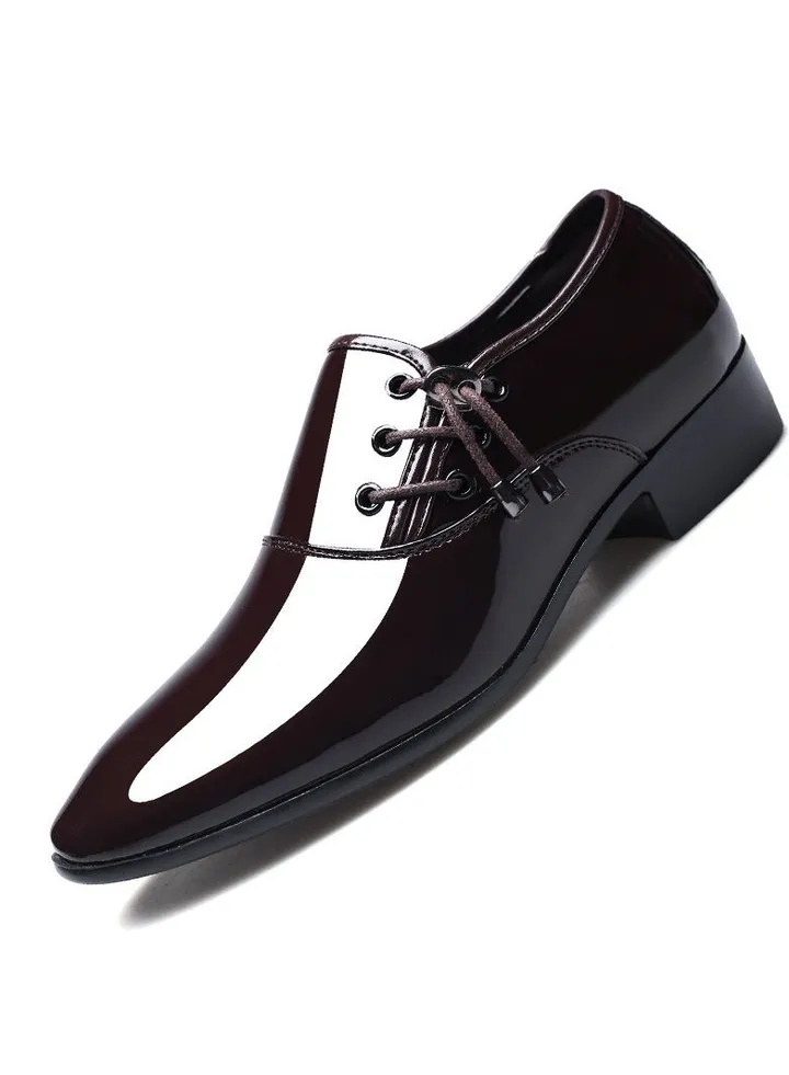 New Men's Business Leather Shoes