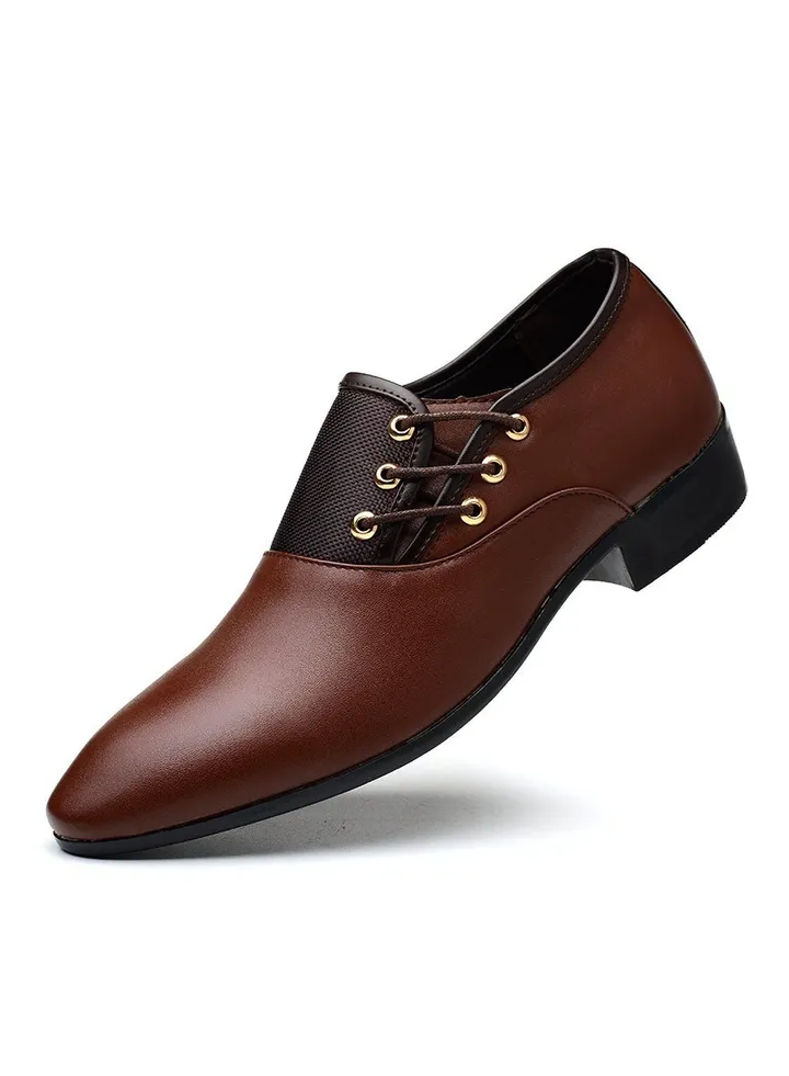 New Men's Business Leather Shoes
