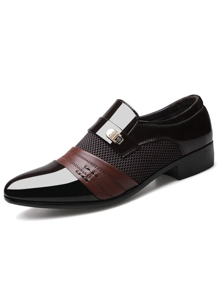 New Men's Business Leather Shoes