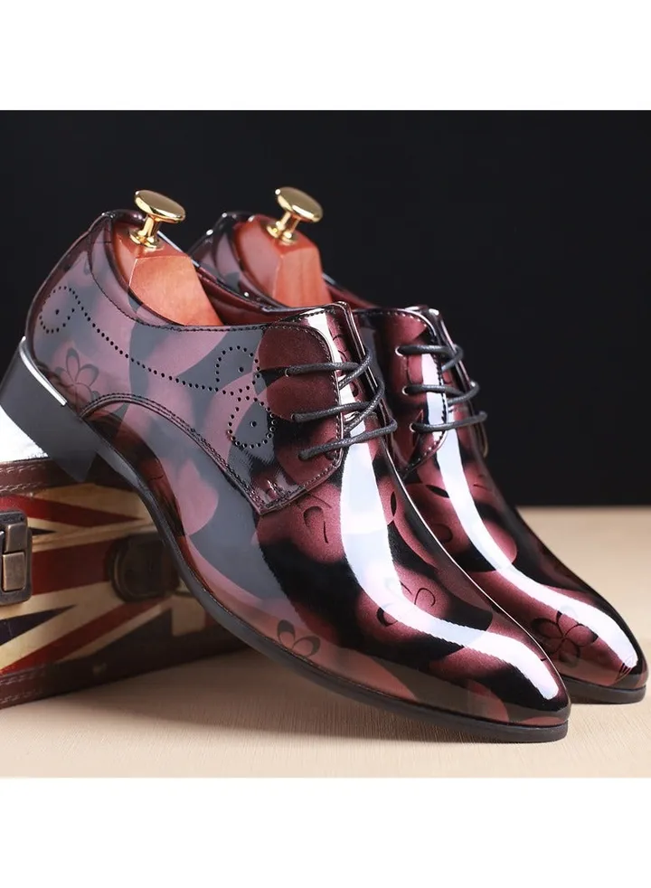 New Men's Business Leather Shoes