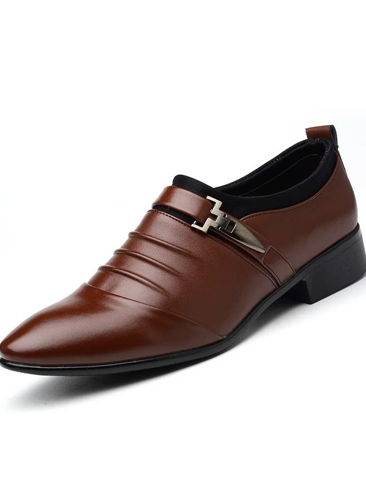 New Men's Business Leather Shoes