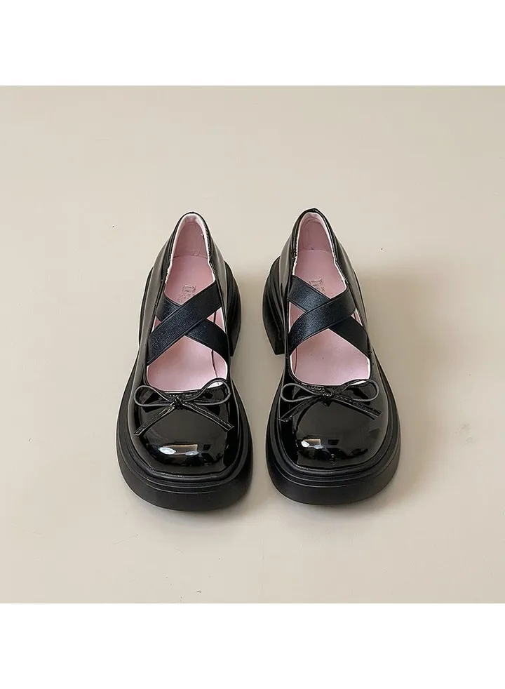 New Ladies Fashion Small Leather Shoes