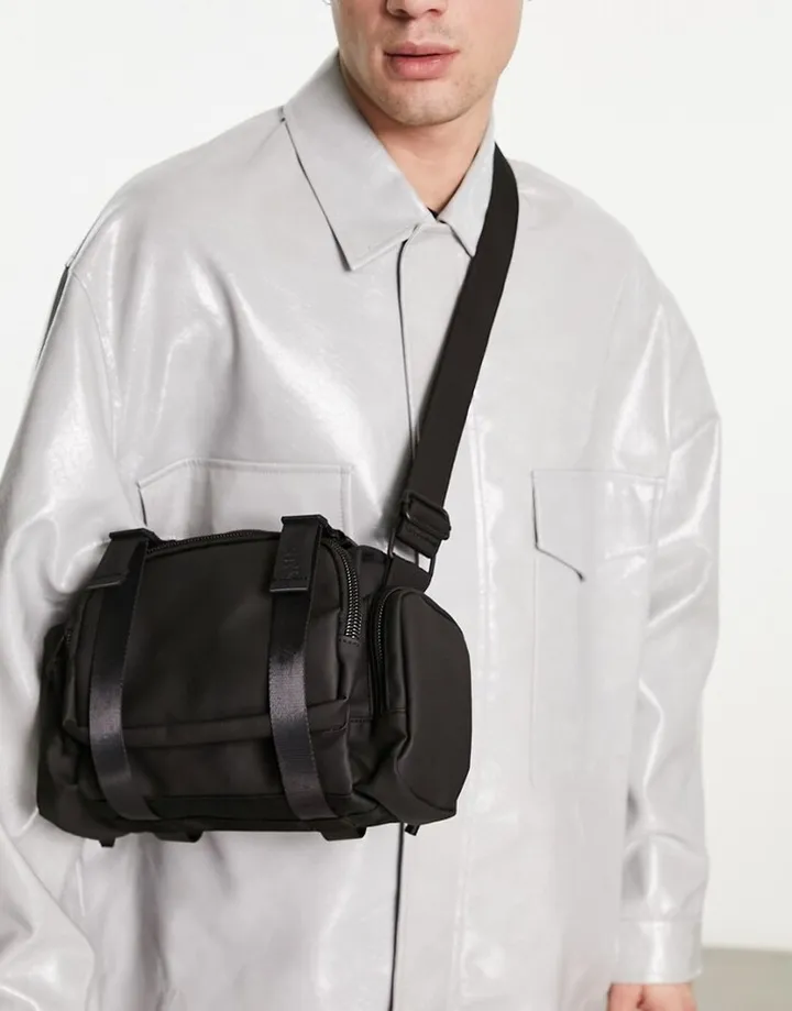 Rains Trail crossbody bag in black