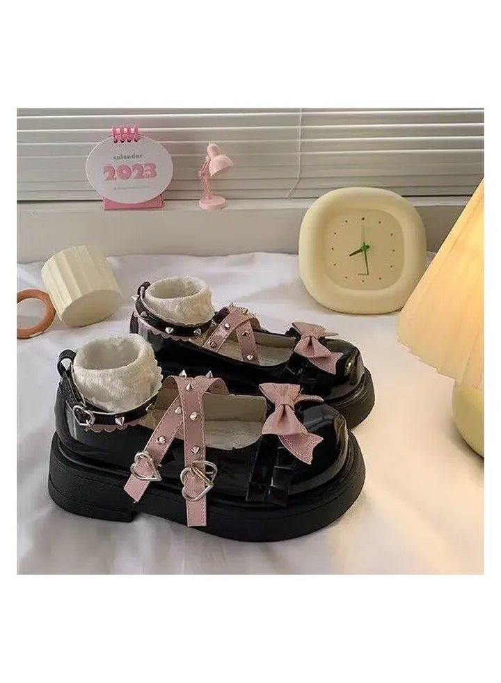 New Girls Small Leather Shoes