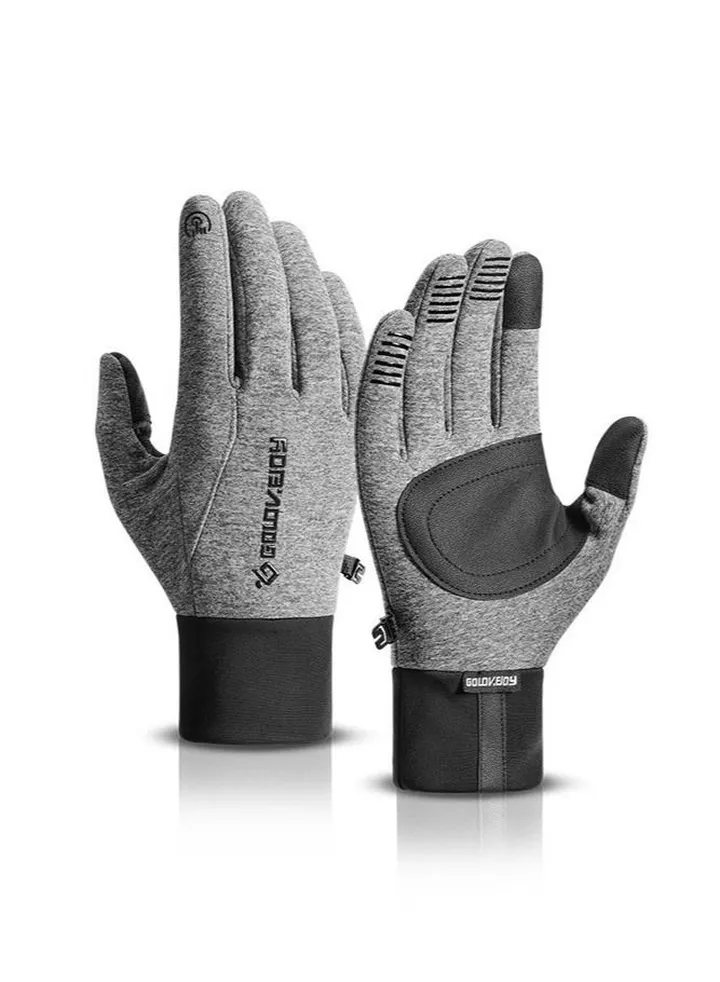 Men's Winter Riding Plush Gloves