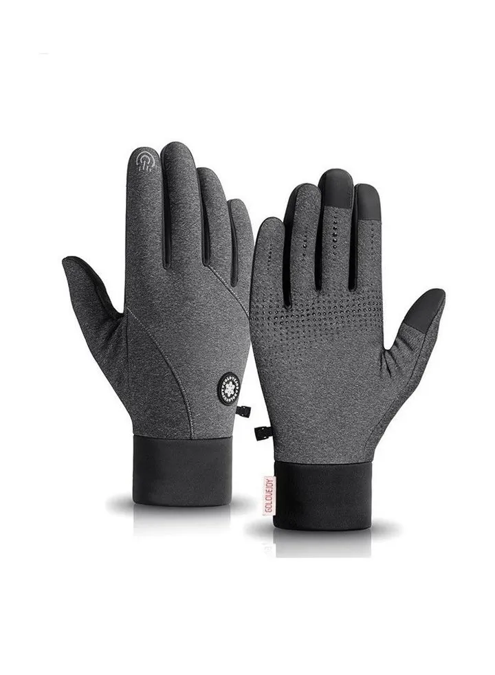 Men's Winter Riding Plush Gloves