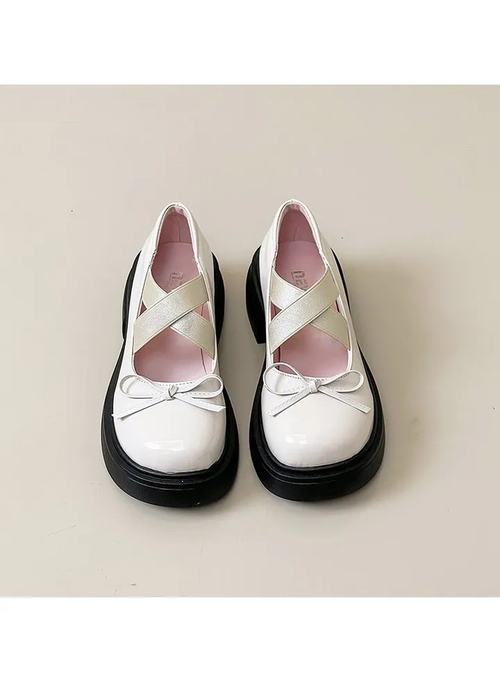 New Ladies Fashion Small Leather Shoes