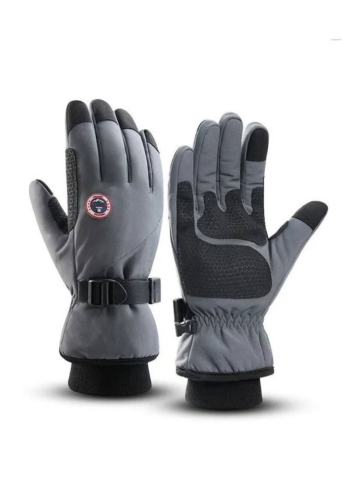 Men's Winter Riding Plush Gloves