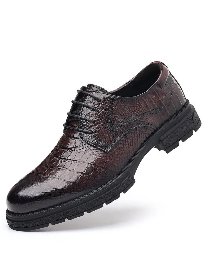 New Men's Business Leather Shoes