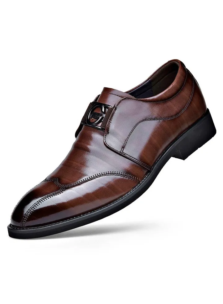 New Men's Business Leather Shoes