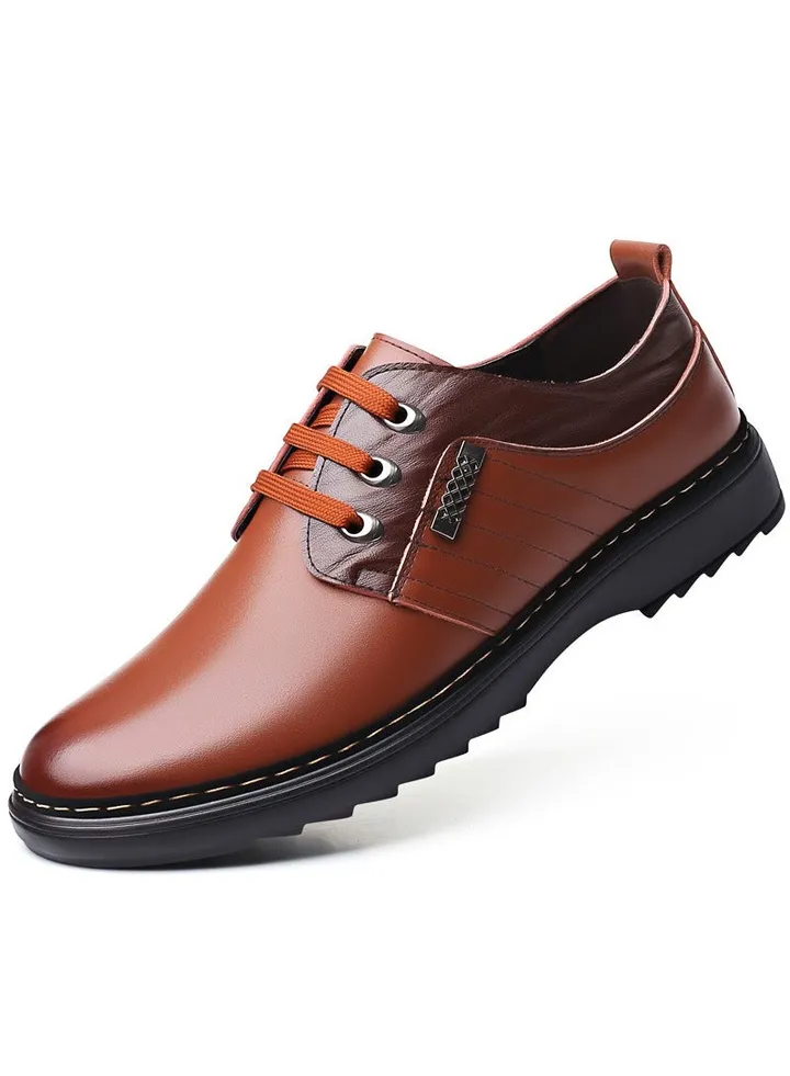 New Men's Business Leather Shoes