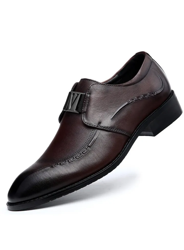 New Men's Business Leather Shoes