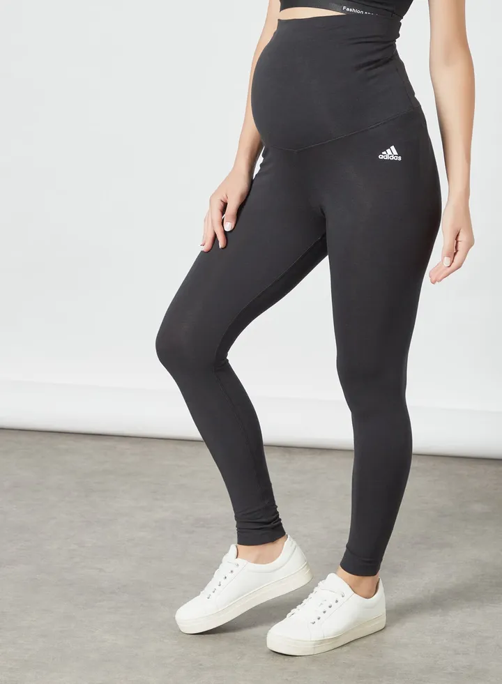 Maternity Essentials Cotton Leggings Black/White