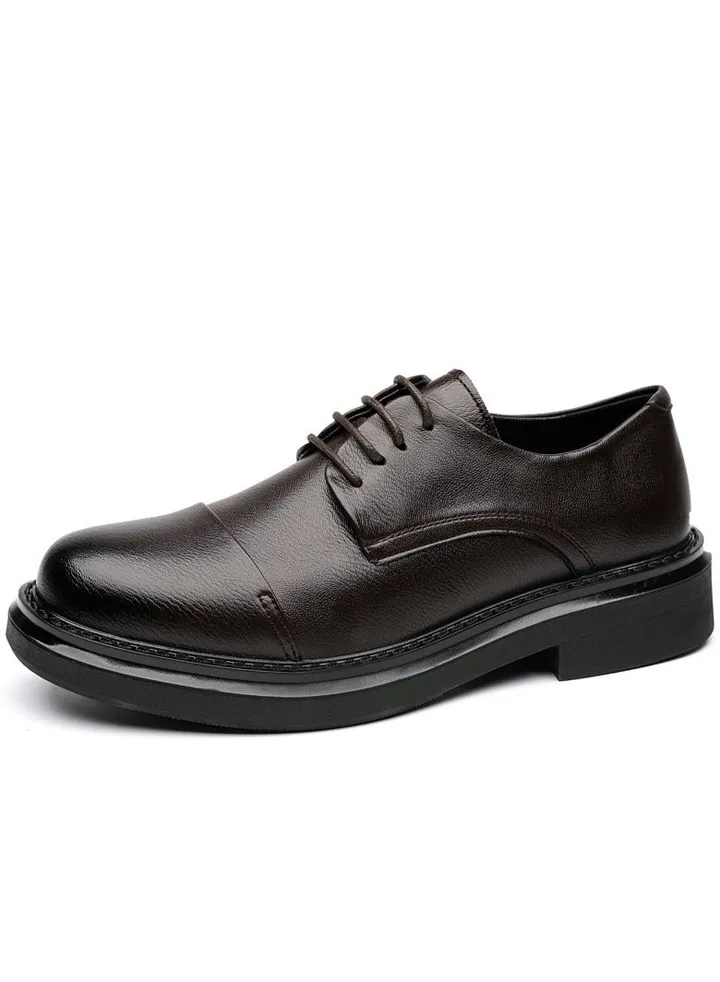 Versatile Retro Casual Leather Shoes