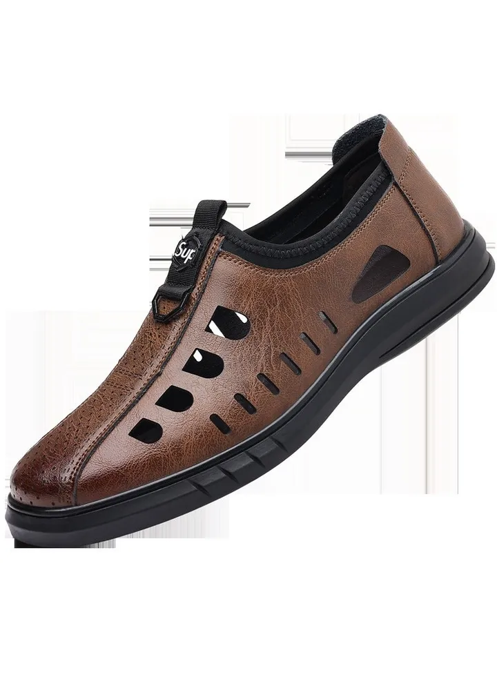 New Men's Business Leather Shoes
