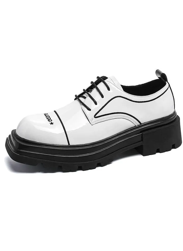 Versatile Retro Casual Leather Shoes