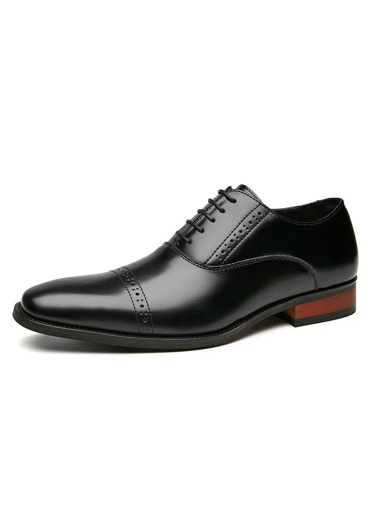New Men's Business Leather Shoes