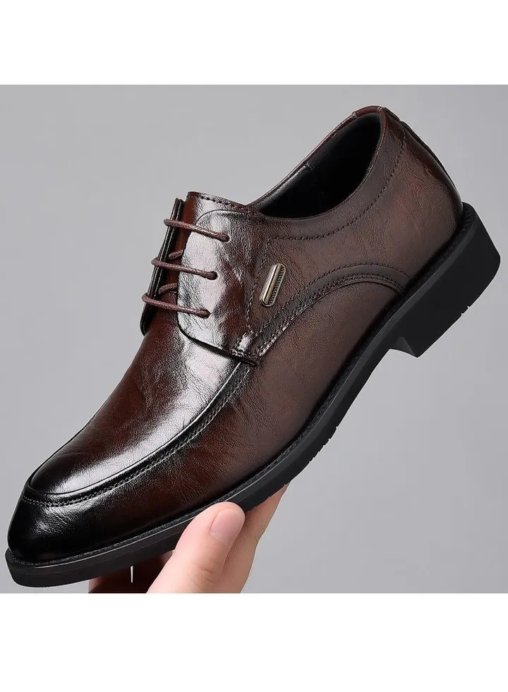 New Men's Business Leather Shoes