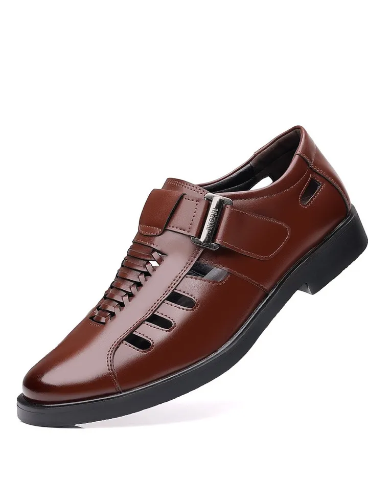 New Men's Business Leather Shoes