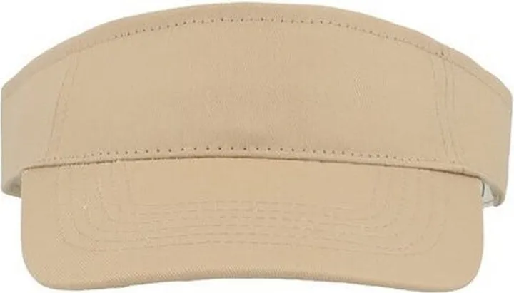 Atlantis Unisex Adult Roland Structured Visor Cap - Khaki