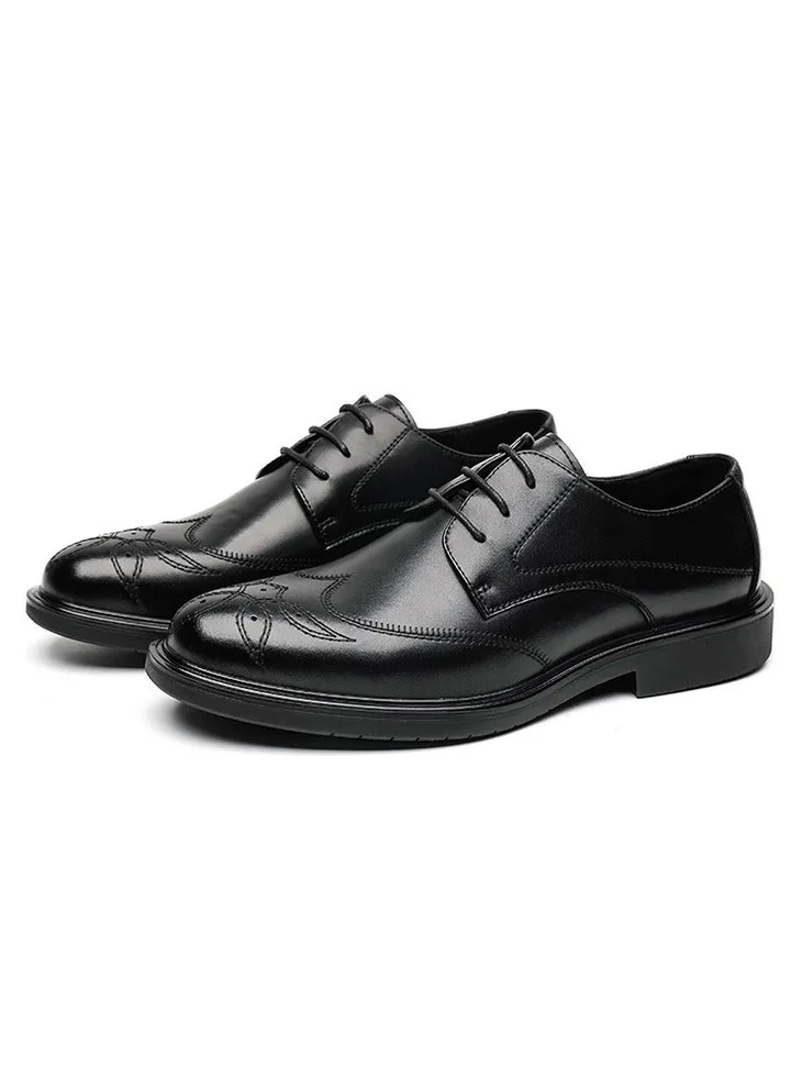 Versatile Retro Casual Leather Shoes