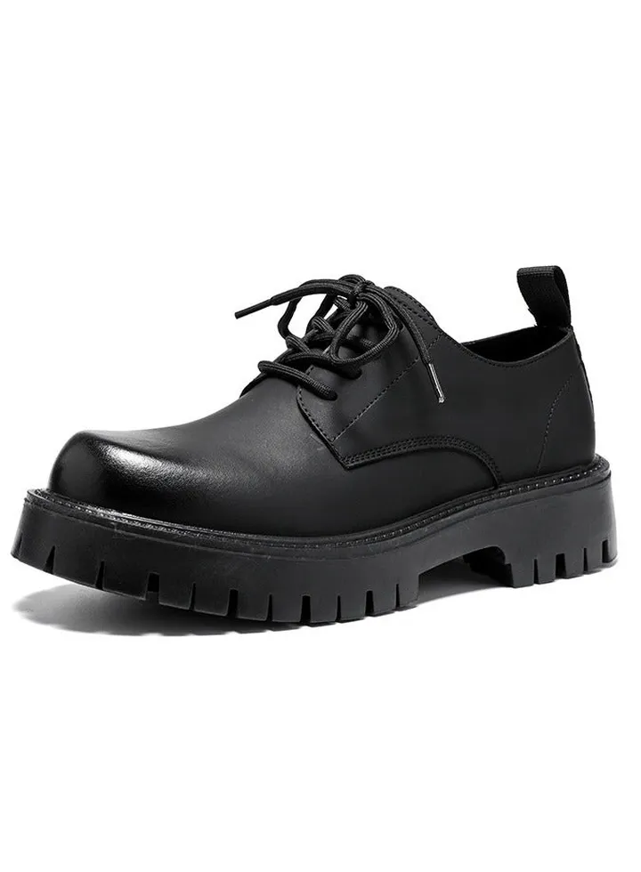 Versatile Retro Casual Leather Shoes