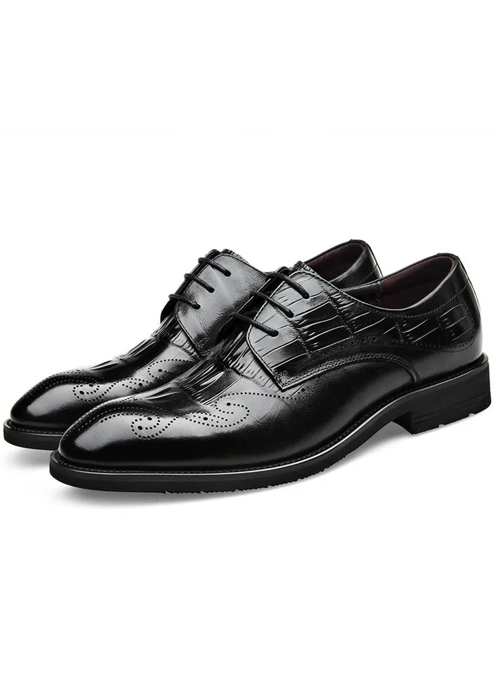 Versatile Retro Casual Leather Shoes