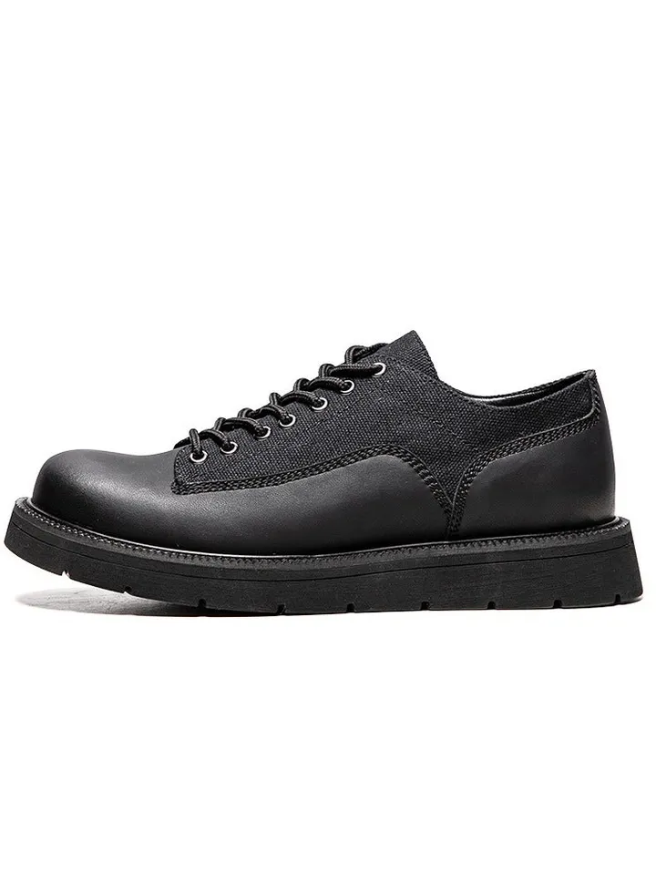 Versatile Retro Casual Leather Shoes
