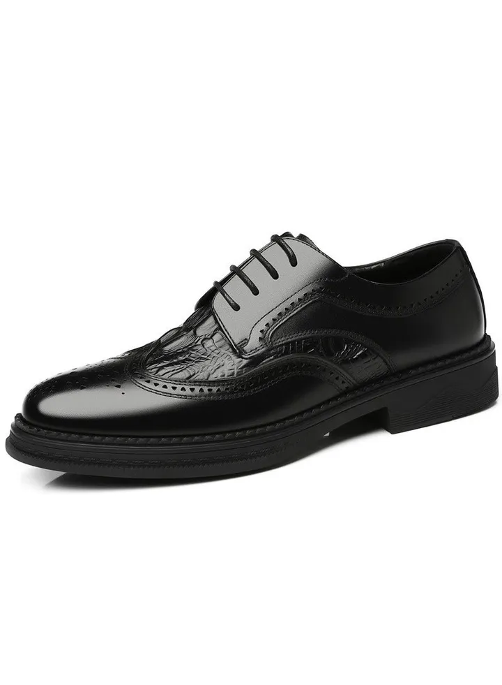 New Men's Business Leather Shoes
