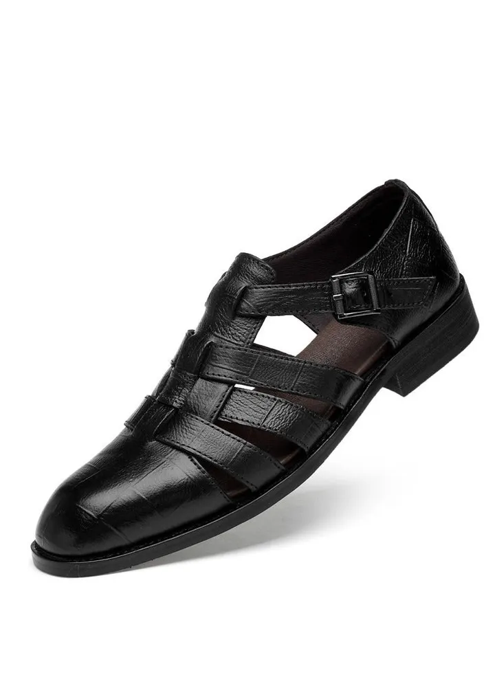 New Men's Business Leather Shoes